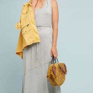 Anthropologie Chloe Maxi Dress gray S